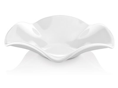 Πιατέλα μελαμινης σε λευκό χρώμα (Ø38,5x9,3hcm) 23-54-079