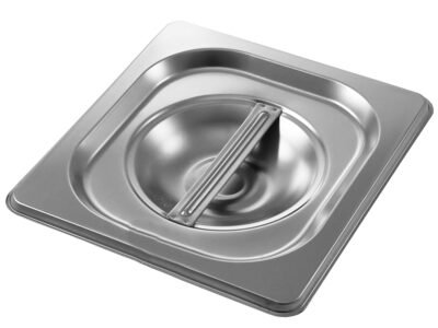 καπάκι INOX 1/6 χωρίς σχισμή 23-80-034